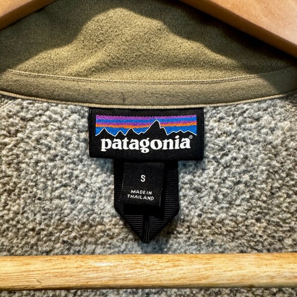 Patagonia Better Sweater 1/4 Zip Fleece – Oatmeal Heather – Men’s Small - Picture 2 of 2